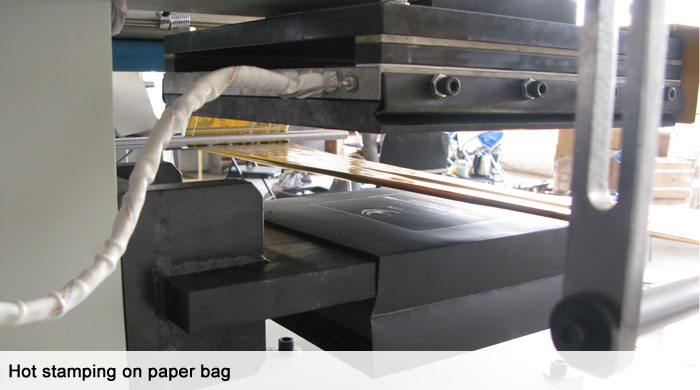 手提袋氣動燙金機细节2